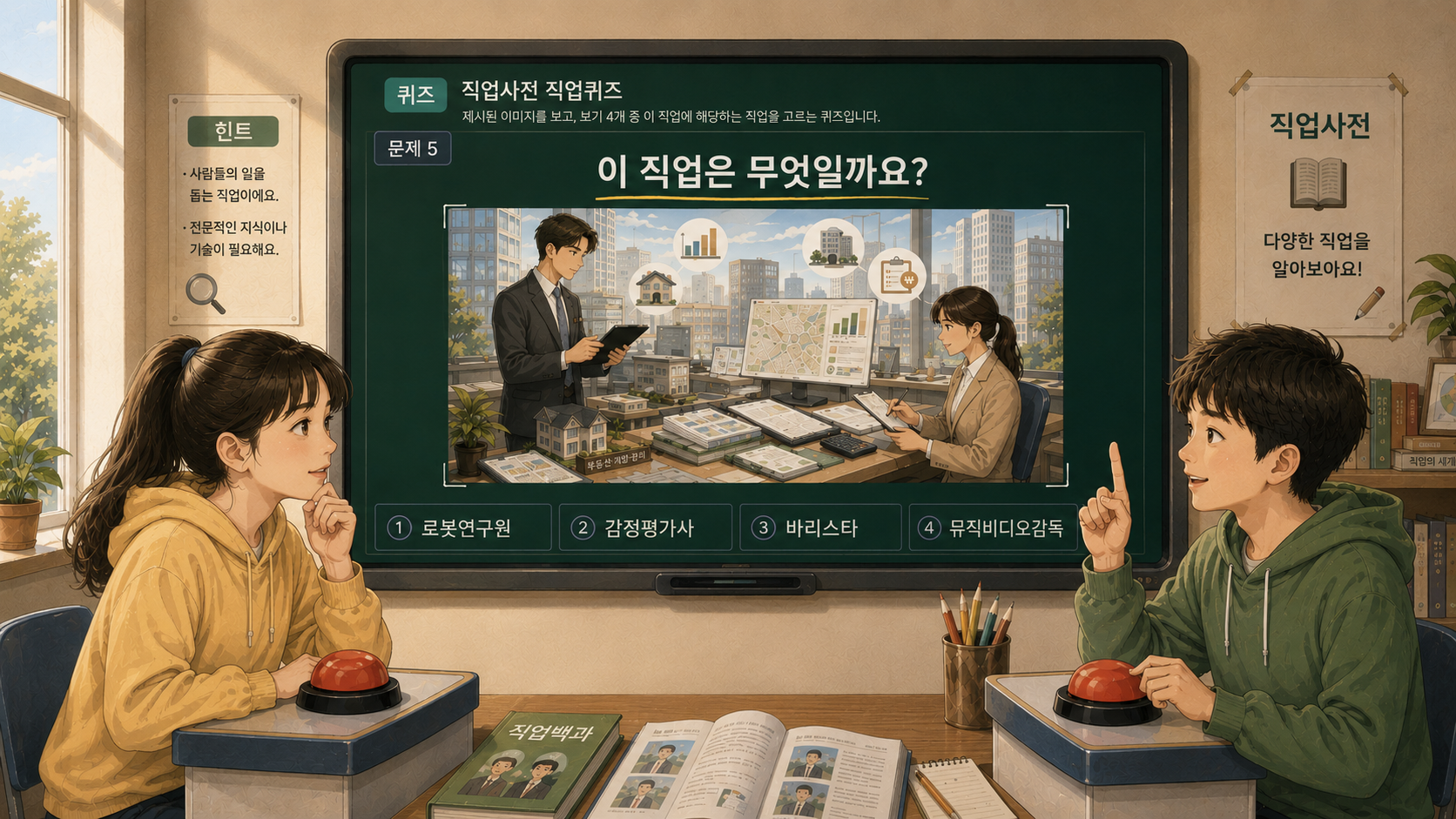 직업사전 직업퀴즈 썸네일