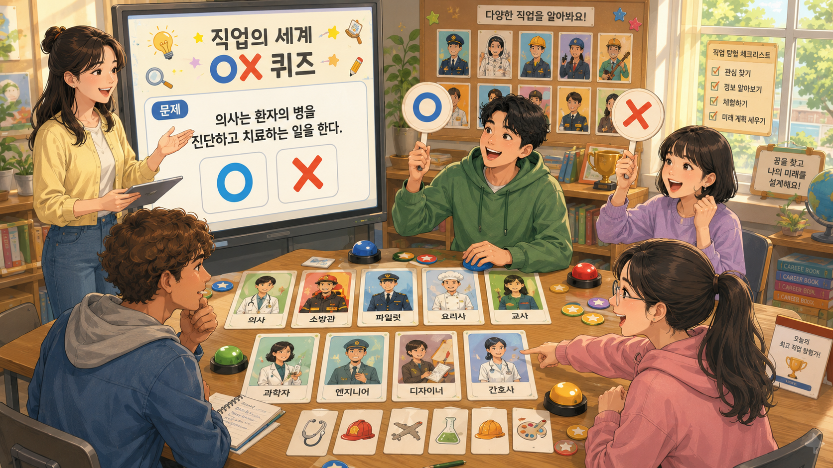 직업의 세계 OX퀴즈 썸네일