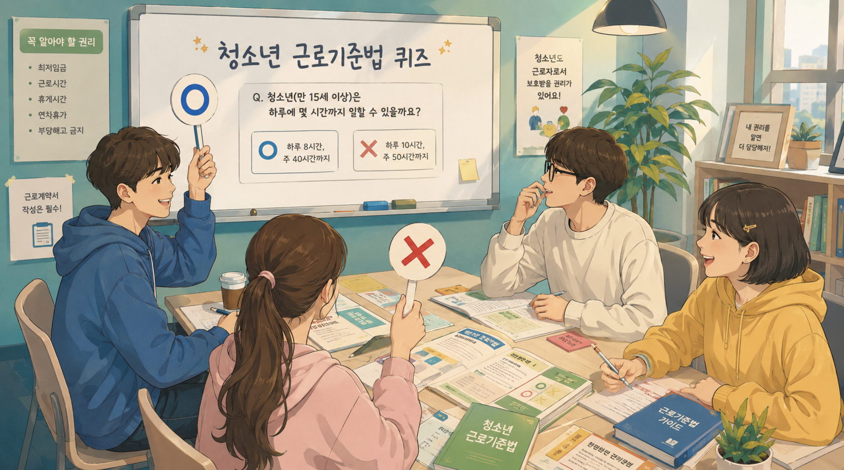 청소년 근로기준법 OX퀴즈 썸네일